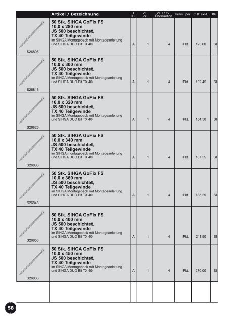 Verkaufs- preisliste 2011 - Revotool