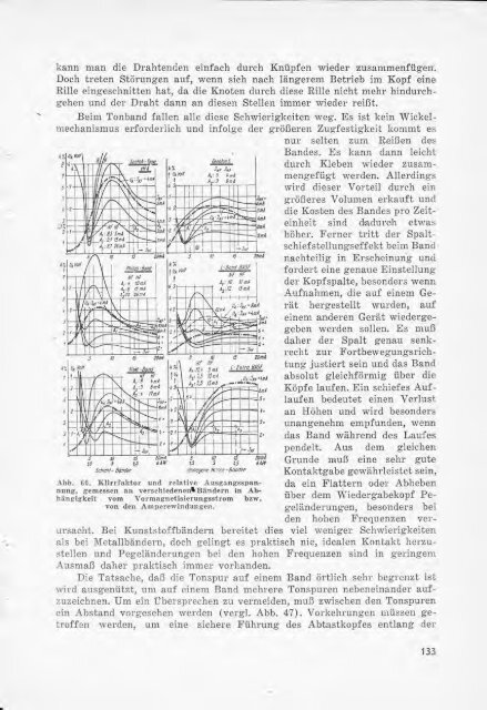 Die magnetische Schallaufzeichnung (PDF, 24MB) - AVC-Studio