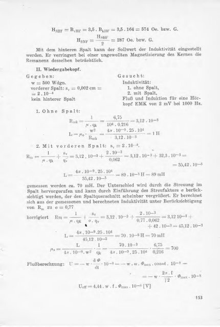 Die magnetische Schallaufzeichnung (PDF, 24MB) - AVC-Studio