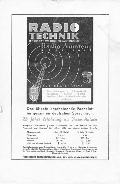 Die magnetische Schallaufzeichnung (PDF, 24MB) - AVC-Studio