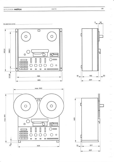 Revox C274 - Revoxsammler