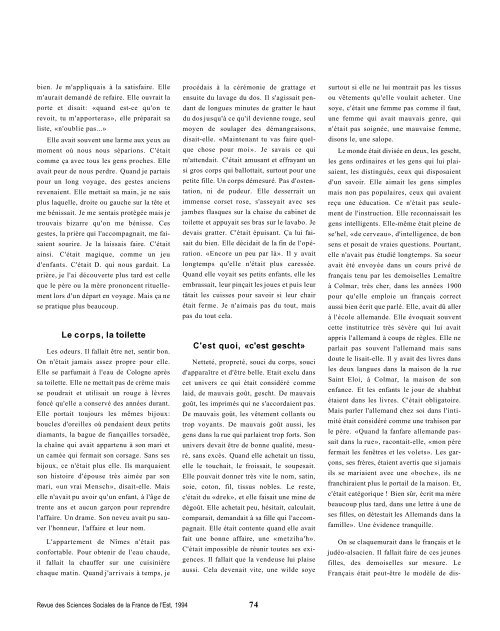 Pour - Revue des sciences sociales