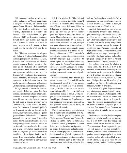 SCRE95 F1 M1 - Revue des sciences sociales