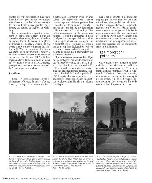 Comment - Revue des sciences sociales