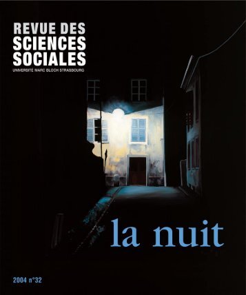 Nos - Revue des sciences sociales