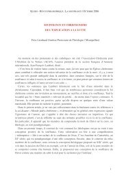 Fritz Lienhard (Institut Protestant de ThÃ©ologie / Montpellier) - Klesis
