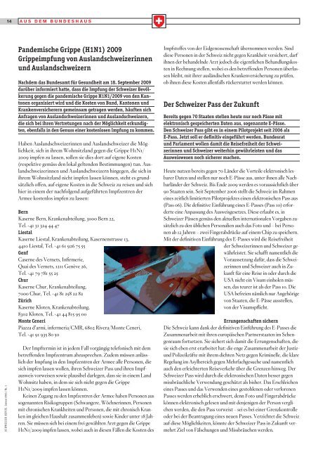 Download PDF Schweizer Revue 1/2010