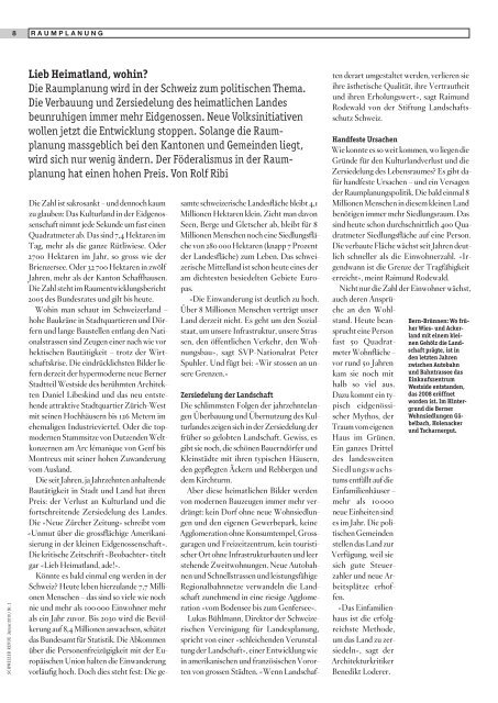 Download PDF Schweizer Revue 1/2010