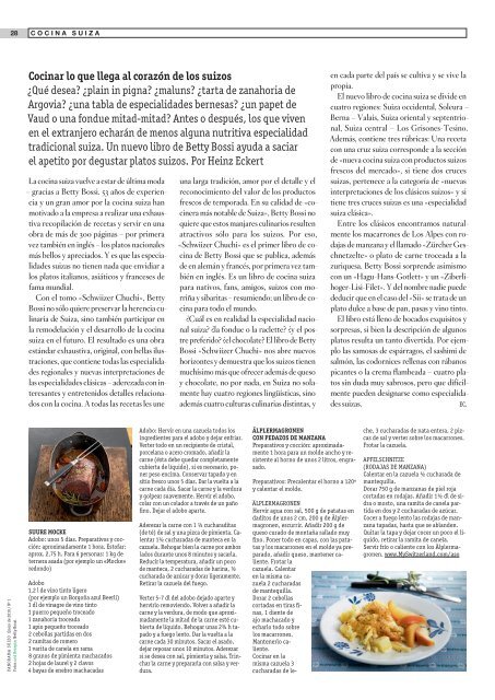 Download PDF Panorama Suizo 1/2010 - Schweizer Revue
