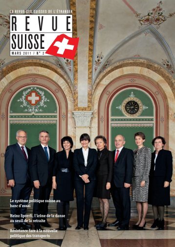 Le systÃ¨me politique suisse au banc d'essai ... - Schweizer Revue