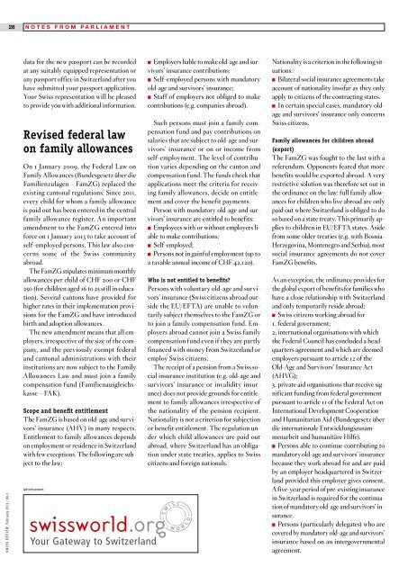 Download PDF Swiss Review 1/2013 High Resolution