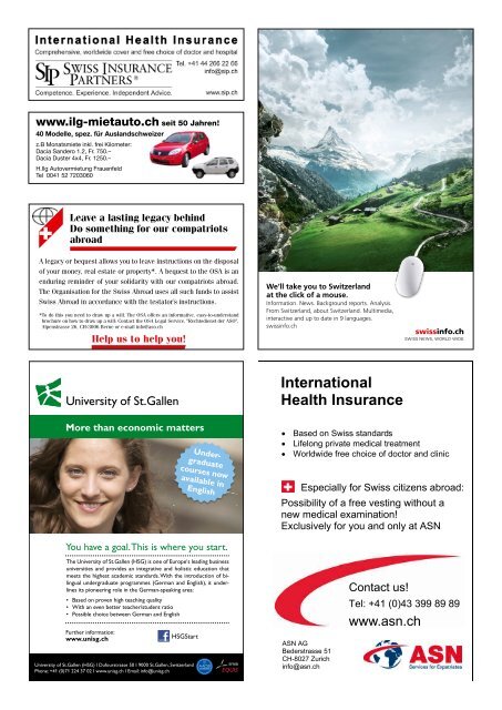 Download PDF Swiss Review 1/2013 High Resolution