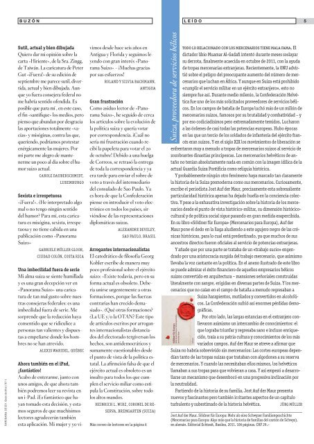 Download PDF Panorama Suizo 1/2012 - Schweizer Revue