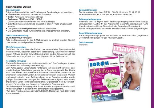 Mediadaten 2013 - AVR Agentur für Werbung und Produktion