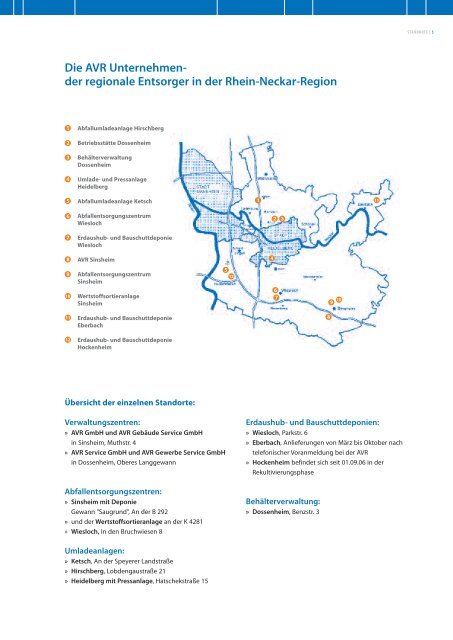 Standorte - AVR