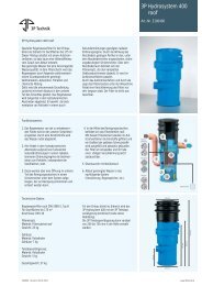 3P Hydrosystem 400 roof - Rewa96.de