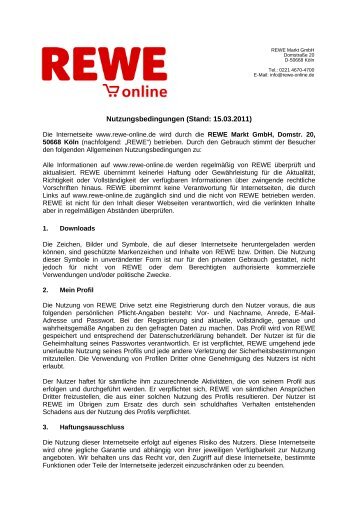 als PDF herunterladen - Rewe-Online