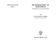 3. Die überlange Dauer von Strafverfahren - Materiellrechtliche und