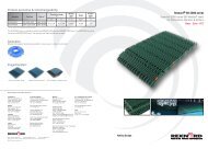 SR 2000-Series USP MatTopÂ® Chain - Rexnord FlatTop Europe