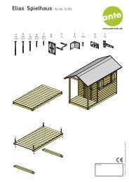 Elias Spielhaus Art.-Nr. 51761