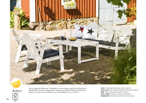 Outdoor living by Hillerstorp