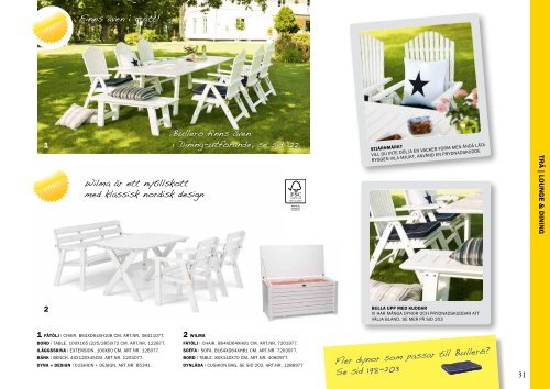 Outdoor living by Hillerstorp