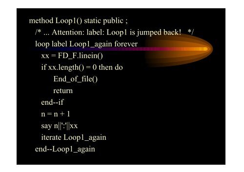 NetRexx Tutorial - The Rexx Language Association