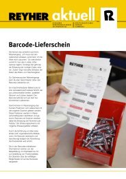 Barcode-Lieferschein - REYHER