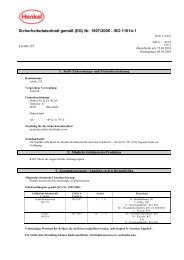 Sicherheitsdatenblatt Loctite Â® 222 - REYHER