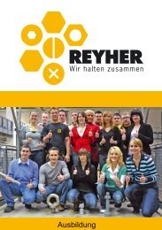 Ausbildung - REYHER