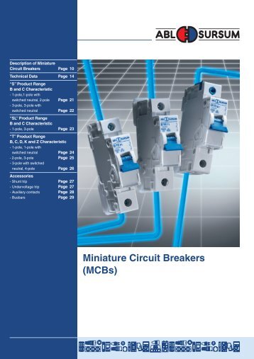 Miniature Circuit Breakers (MCBs) - Reykjafell