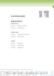 EFNISYFIRLIT FLATKAPALKERFI - Reykjafell