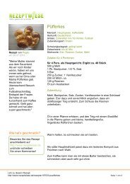 Druckversion (PDF) - Rezeptwiese