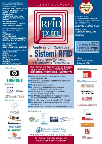 dei Sistemi RFID - Softwork