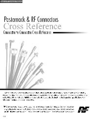 Pasternack - RF Connectors