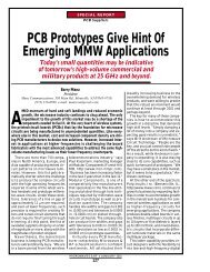 PCB Prototypes Give Hint Of Emerging MMW Applications