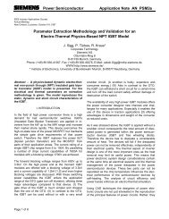 Power Semiconductor Application Note AN_PSM2e Parameter ...