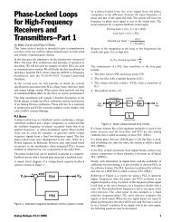 Phase-Locked Loops for High-Frequency Receivers and ...