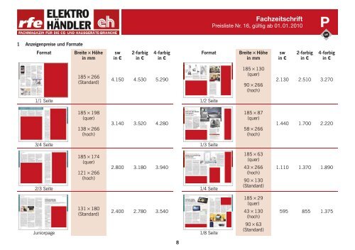 Huss - rfe/eh ELEKTROHÄNDLER