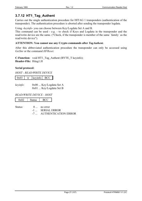 TAGnology_TAGid -125kHz_Protocol.pdf - RFID Webshop