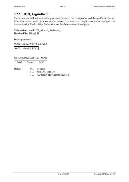 TAGnology_TAGid -125kHz_Protocol.pdf - RFID Webshop