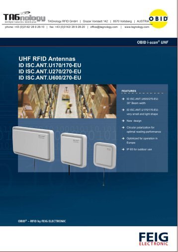 UHF RFID Antennas - RFID Webshop