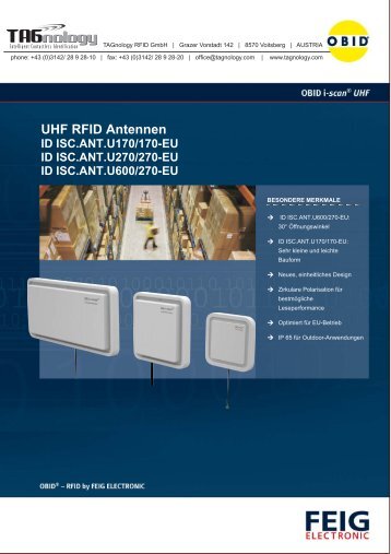 UHF RFID Antennen - RFID Webshop