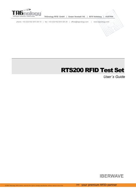 RTS200 RFID Test Set - RFID Webshop