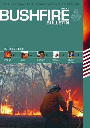 5853 RFS- Bulletin #4 - NSW Rural Fire Service