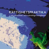 RÃTTIGHETSPRAKTIKA - RFSU