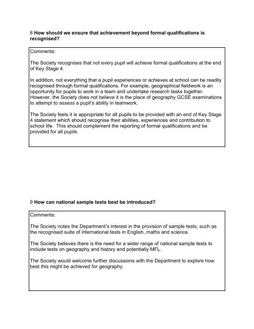 Consultation response (PDF) - Royal Geographical Society
