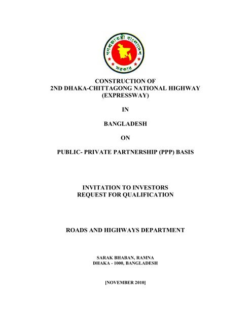 4 Laning Of Dhaka Chittagong Roads And Highways Department