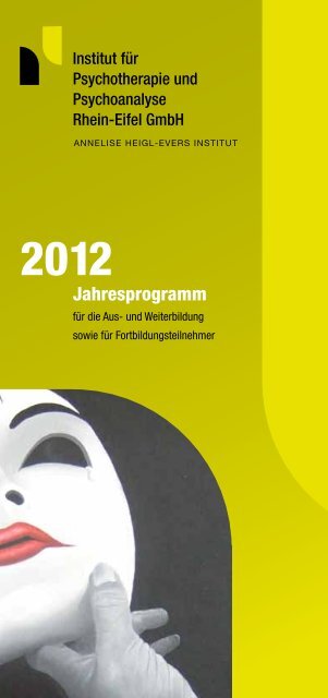 als PDF-Datei herunterladen - Institut fÃ¼r Psychotherapie und ...