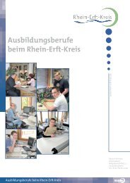 AusbildungsbroschÃ¼re - Rhein-Erft-Kreis